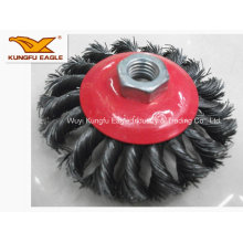 Twist Knot Steel Wire Cup Brush/Union Industrial Brushes